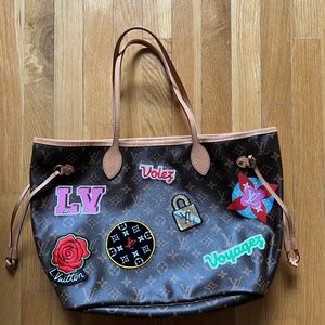Louis Vuitton Monogram 2018 Travel Stickers Neverfull MM